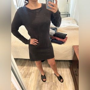 Old Navy Dark Grey Sweater Dress